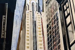 12 The Chrysler Building Under Construction - Earl Horter 1931 Whitney Museum Of American Art New York City.jpg